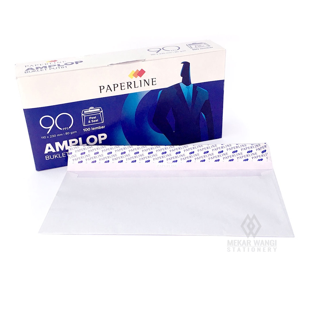 

AMPLOP PAPERLINE NO 90 / AMPLOP PUTIH / AMPLOP UANG / AMPLOP SURAT 1pack