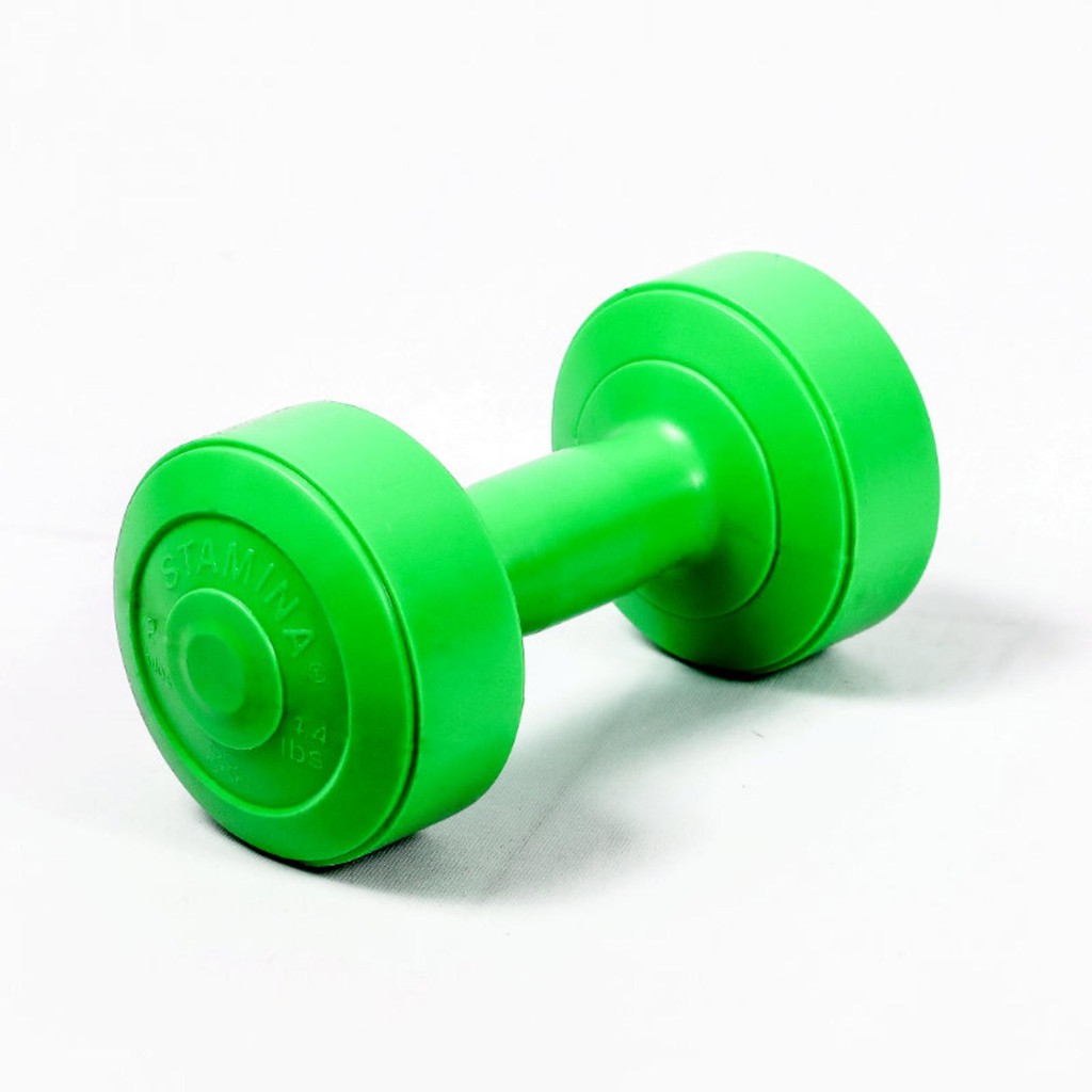 Dumbbles Barbel Plastik 1kg Alat Olahraga Fitness Gym / Alat Olahraga Praktis-3