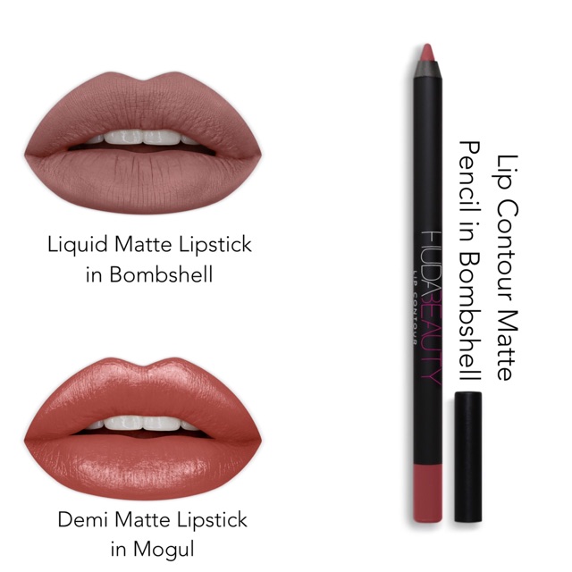 huda bombshell lipstick