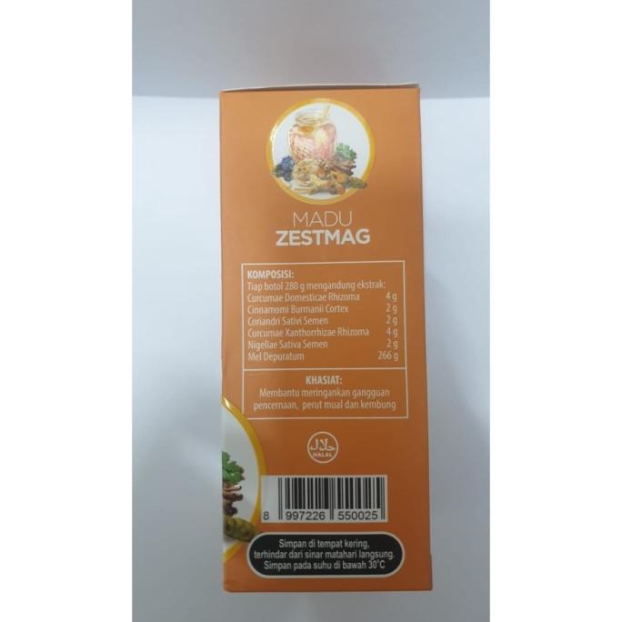 

Madu Zestmag 280gr / Maag Mual Kembung / Gas Asam Lambung / Gerg Mag