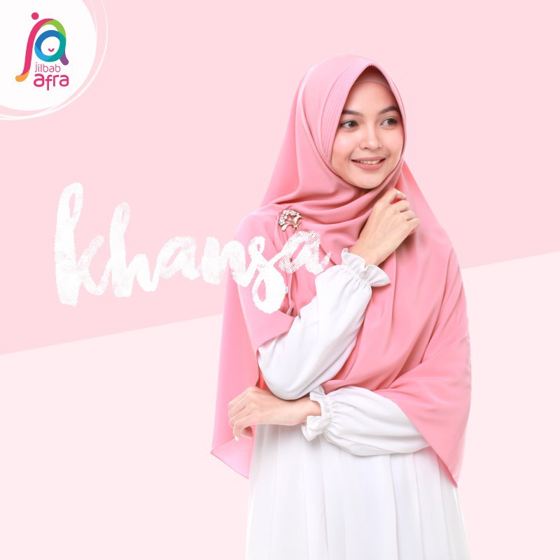 KHIMAR SERUT JILBAB AFRA - KHANSA