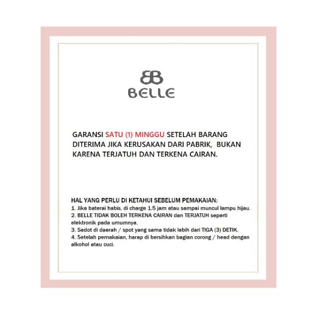 DreamWaist - Belle Advanced Pore Cleaner - Alat Facial Portable Sedot Komedo