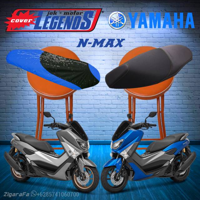 Cover Jok NMAX Waterproof / Sarung Mantel Jok Motor Standar Variasi