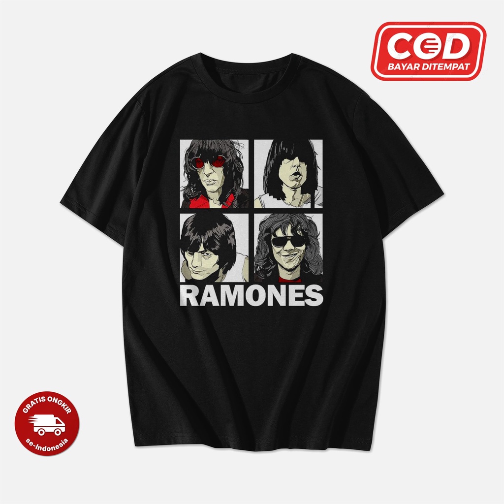 KAOS BAND RAMONES Original Distro