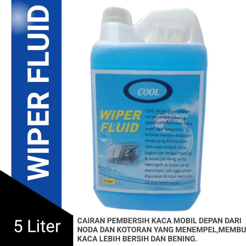 COOL Wiper fluid concentrate 5 Liter / cairan pembersih kaca mobil