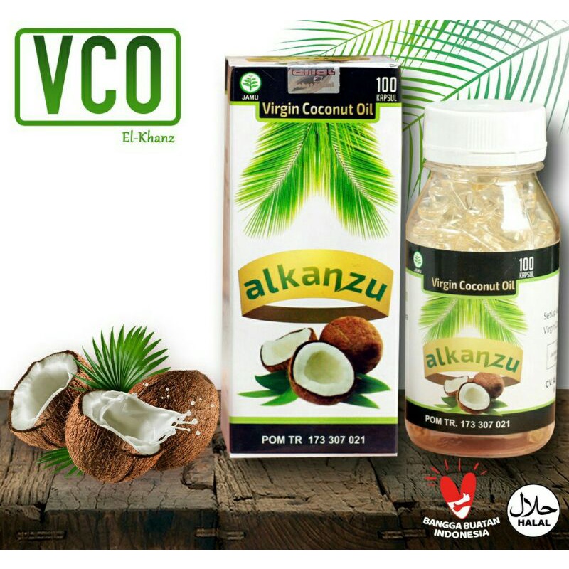 

KAPSUL VCO VIRGIN COCONUT OIL NETTO 100KAPSUL