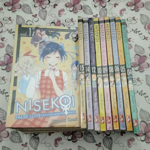 Komik nisekoi vol 5,8 (set/ cabutan)