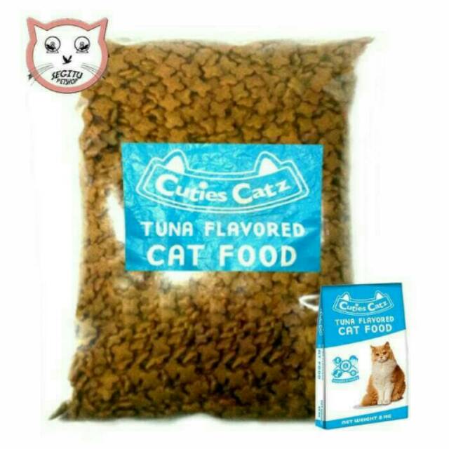 MAKANAN KUCING CUTIES TUNA