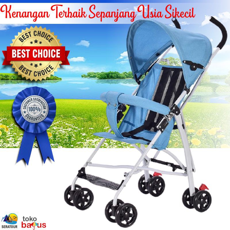 Kereta Dorong Bayi Utk Perlengkapan Bayi Traveling Bayi Stroller Baby Terbaik Murah Nyaman Aman Shopee Indonesia