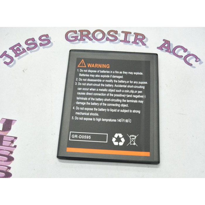 Baterai Battery Cross A75G A75A A75 Winner Y2 , Y max , Y ultra - Hitam