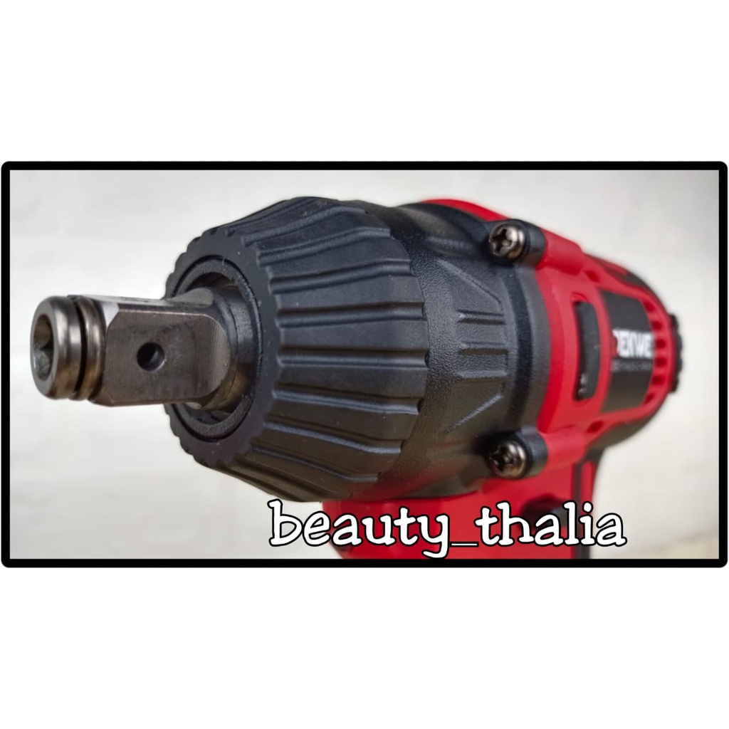 Promo!!! DEKWE Cordless Impact Wrench Brushless Bor Baterai DK-2048