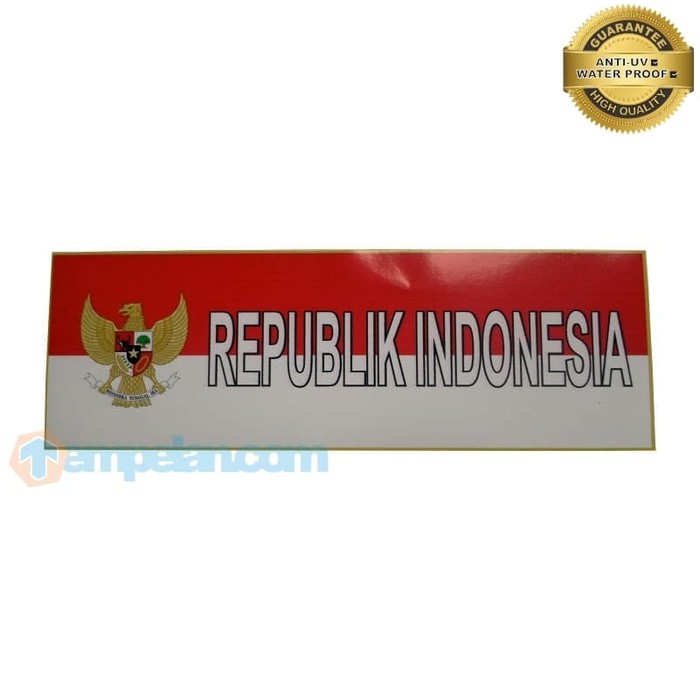 

STIKER REPUBLIK INDONESIA MERAH PUTIH