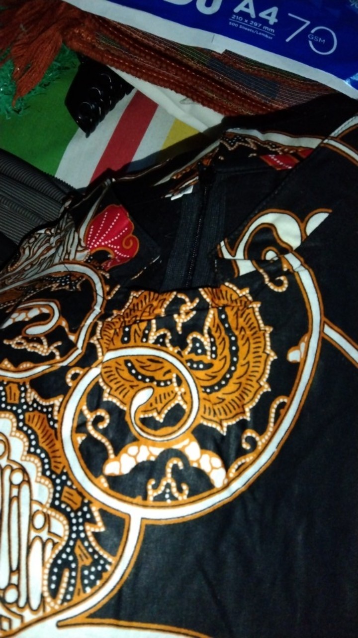 Batik Dianputri | Tunik Batik Motif Seragam Batik Dianputri Baju Batik Wanita,