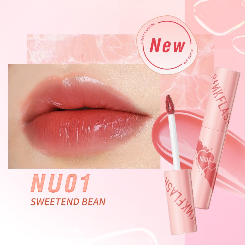 [BPOM] PINKFLASH L09 WATERY GLAM LIPGLOSS