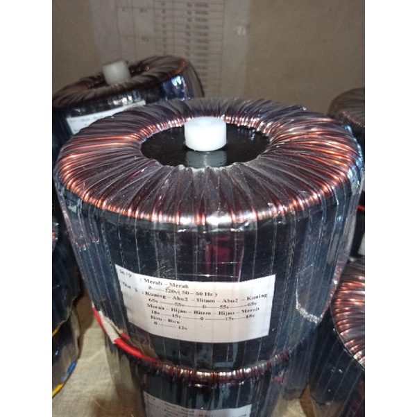 trafo toroid donat 30a ct65v..55v - murni