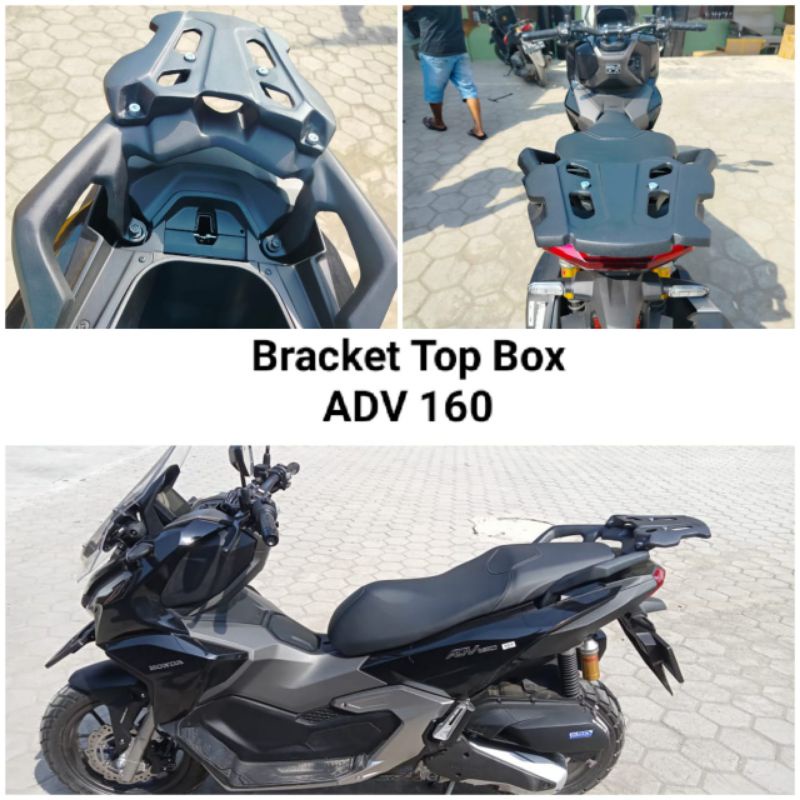 Bracket Top Box ADV 160 Model Robot breket top box ADV 160 terbaru Box Givi Shad Kappa Pannier KMI d
