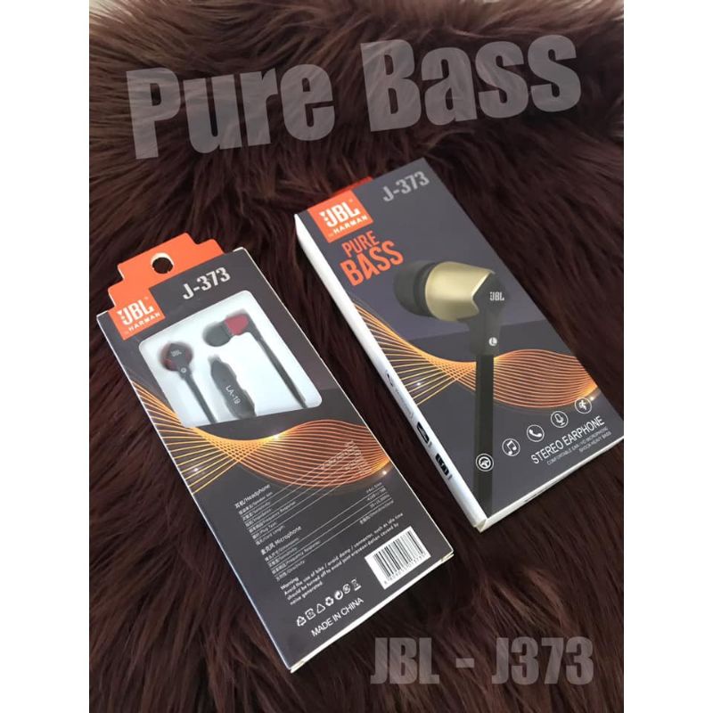 HF HEADSET JBL J-373 PURE BASS SUARA BAGUS