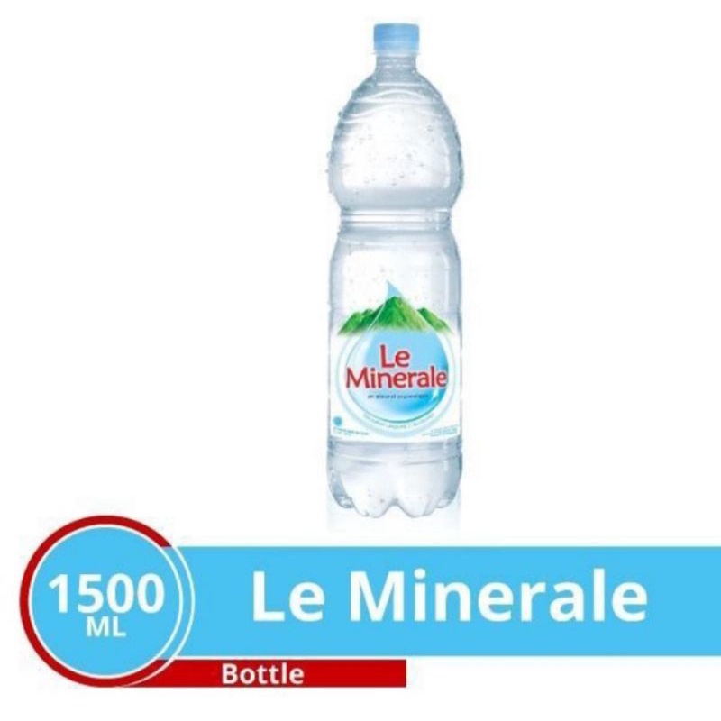 

Le Minerale Botol 1500 ML (air mineral)