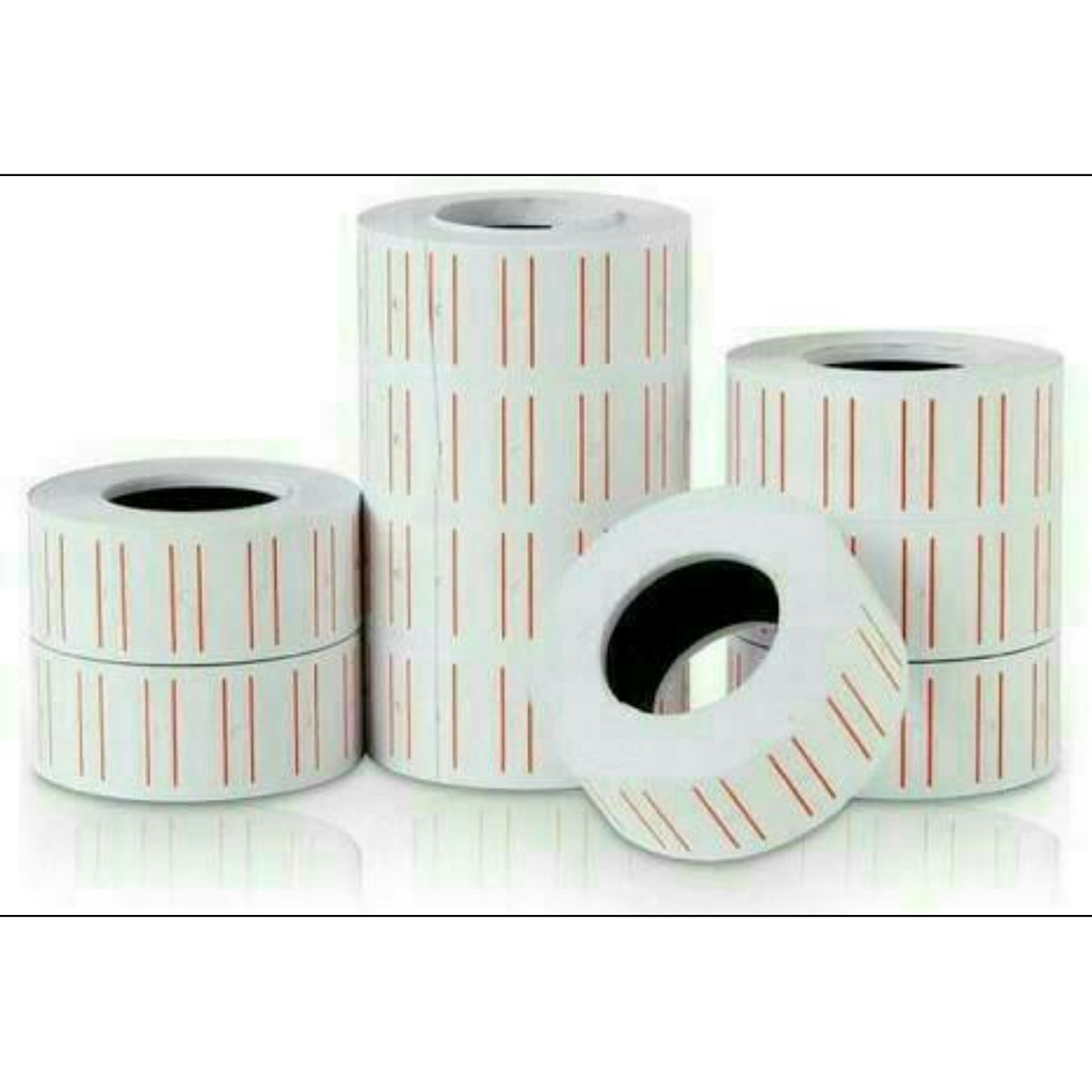 

Hsw- ISI LABEL TEMBAKAN HARGA 1 LINE UK 12mm x 21 mm JOYKO GROSIR TERMURAH