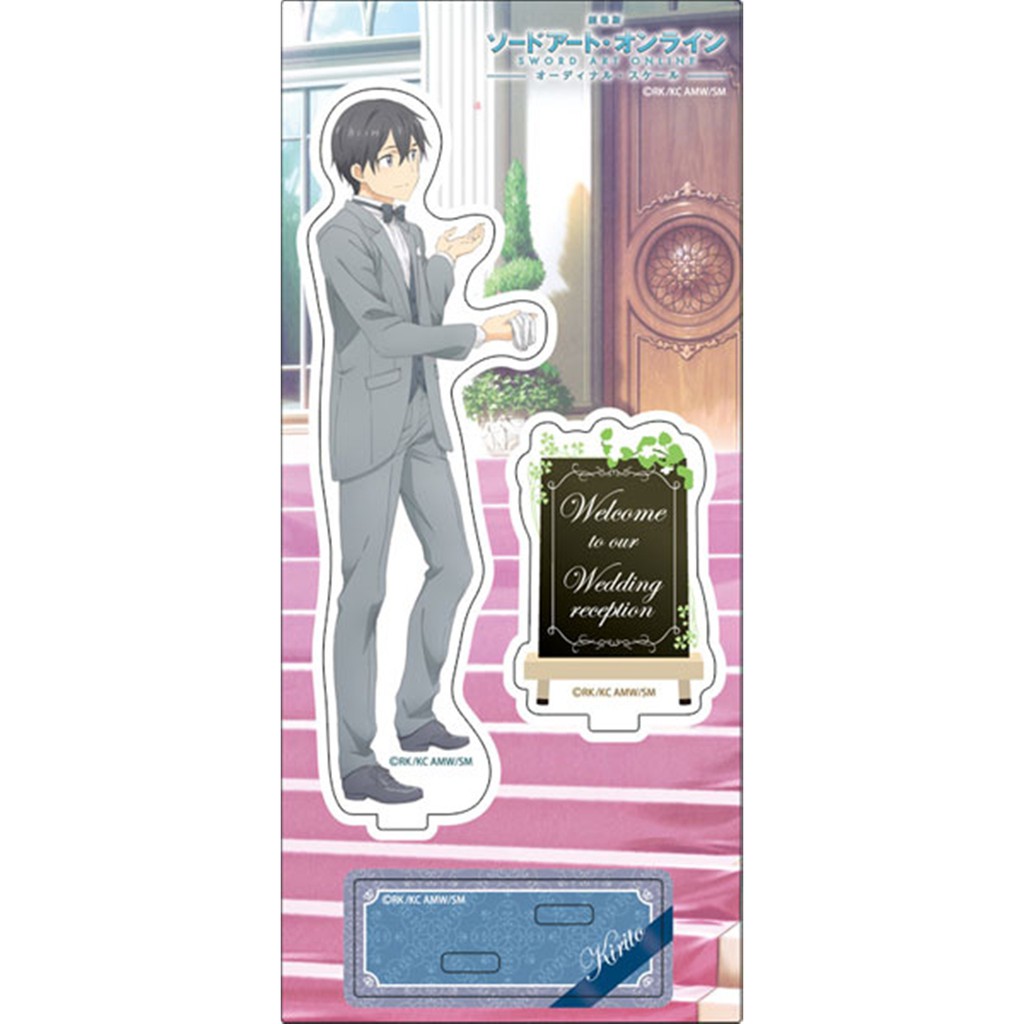 Sword Art Online SAO Ordinal Scale Acrylic Stand Kirito Wedding ver
