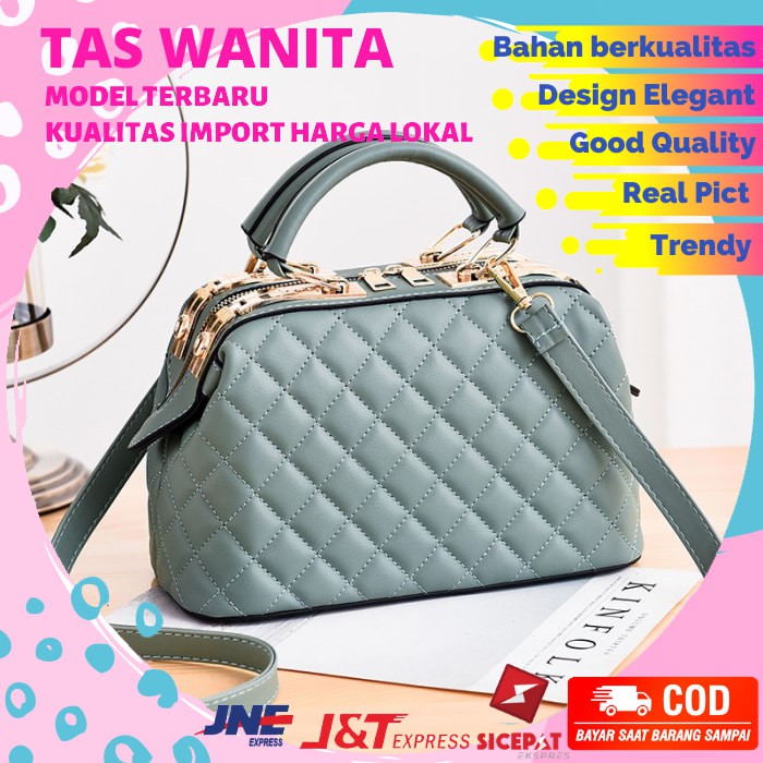 TAS SELEMPANG WANITA GL569 GQ2661 HANDBAG TAS WANITA IMPORT MURAH NB725