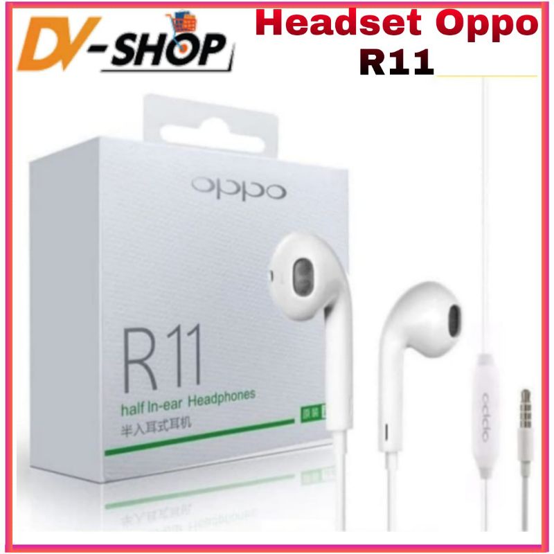 HEADSET OPPO STEREO R9 R11