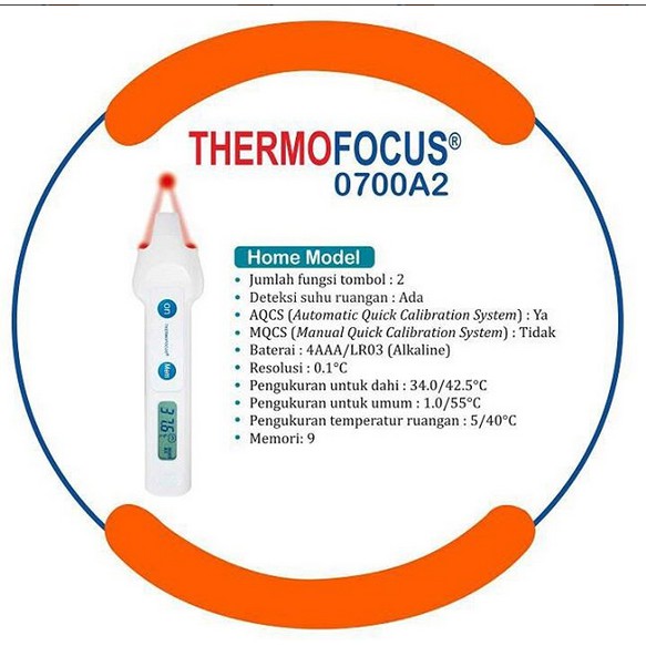 Tecnimed Thermofocus 0700A2 5 in 1