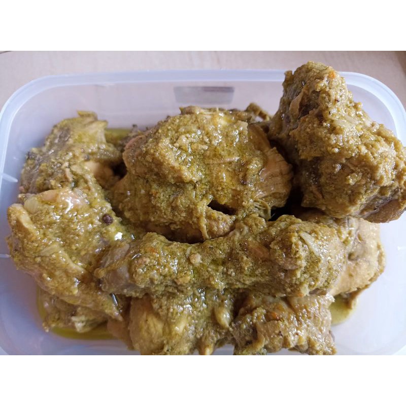 

Ayam cabe ijo/ gulai koto gadang Minang 1ekor