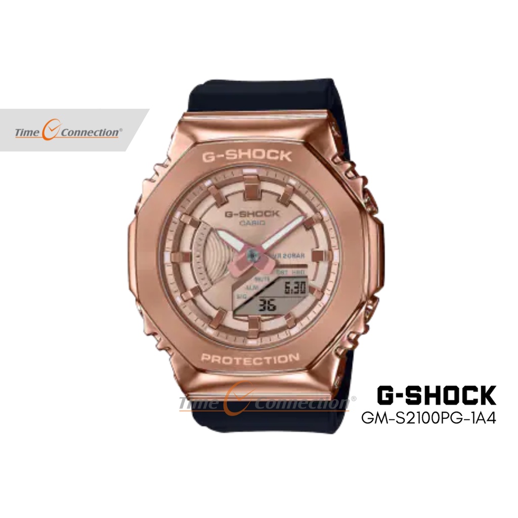 Casio G-SHOCK GM-S2100PG-1A4 Original / Jam Tangan Wanita Analog Digital / Gshock G shock GMS2100PG 