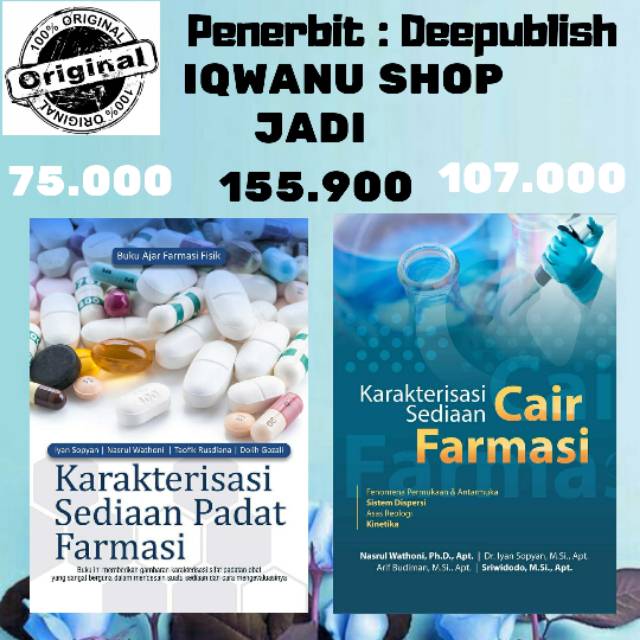 NEW - PAKET HEMAT BUKU FARMASI.