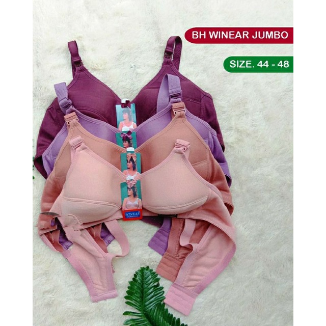 BRA JUMBO cup B KE C  ukuran 44 46 48   merk winear CUP BESAR