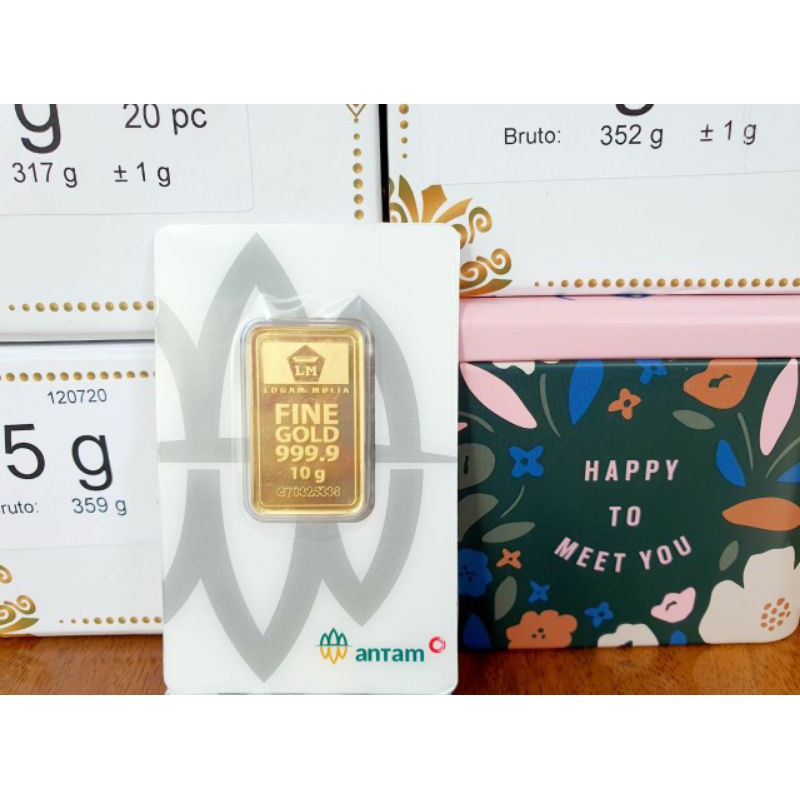 Antam Logam Mulia Certieye Redmark 10 gram 2025