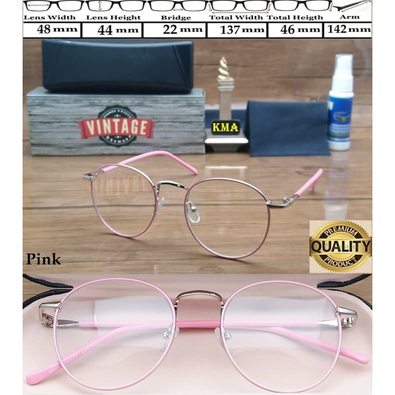 Jual Frame Kacamata Minus Vintage Kacamata Minus Frames Korean Vintage
