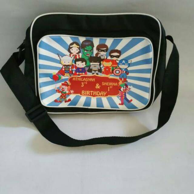 

Tas souvenir ulang tahun anak selempang