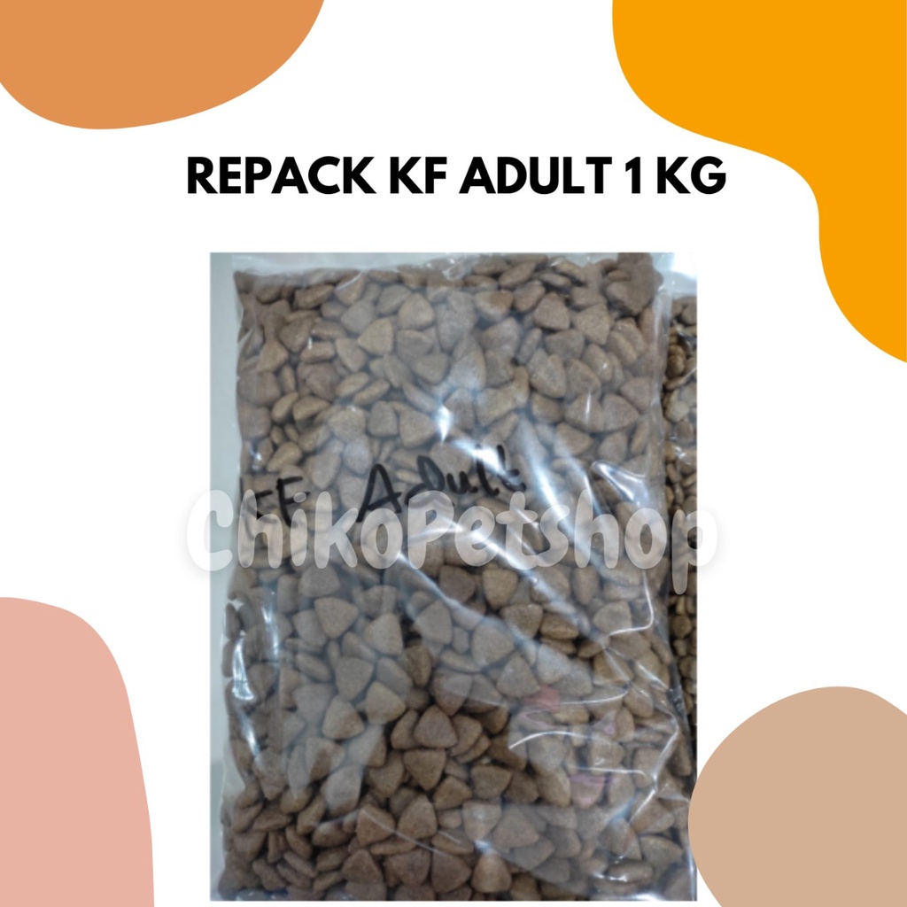 Makanan Kucing KITCHEN FLAVOUR ADULT  KF Adult Kemasan 1 Kg