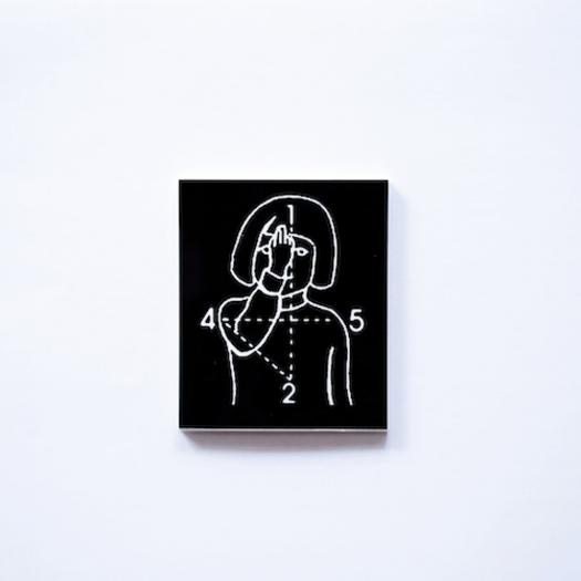 

NUMBERS EDT.3 12:45 ANGEL STICKER PACK BLACK/WHITE