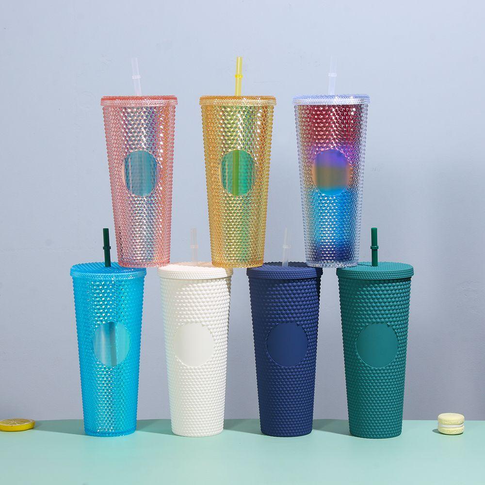 Solighter 1Pcs Cangkir Durian Botol Air Minum Dua Lapis Pribadi