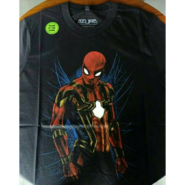 Kaos Spiderman Superhero Azura