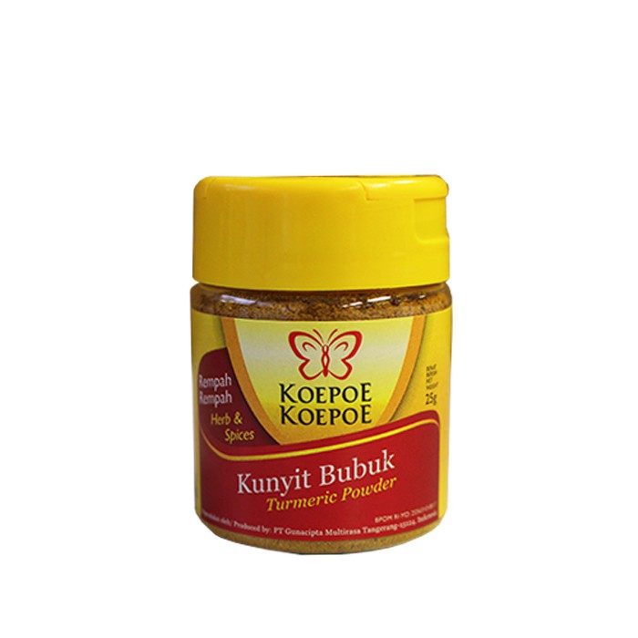 

Koepoe Koepoe Kunyit Bubuk 25 gr