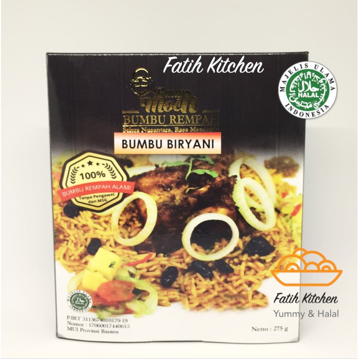 

New Arrival - Bumbu Nasi Mandhi Dari Bang Moch (Tanpa Beras Basmati)