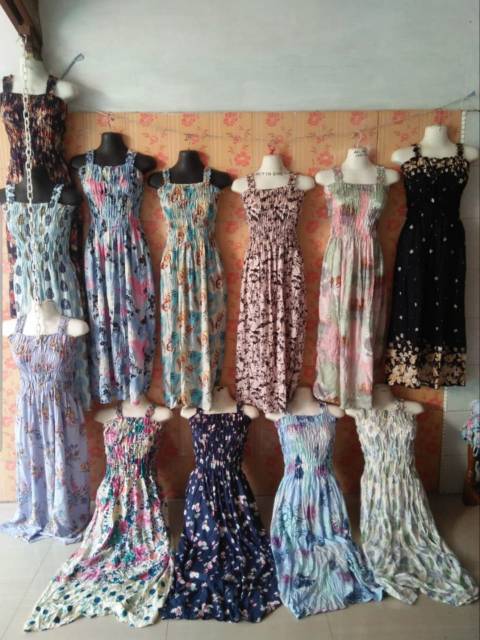 DASTER WANITA DEWASA MOTIF BAHAN KATUN