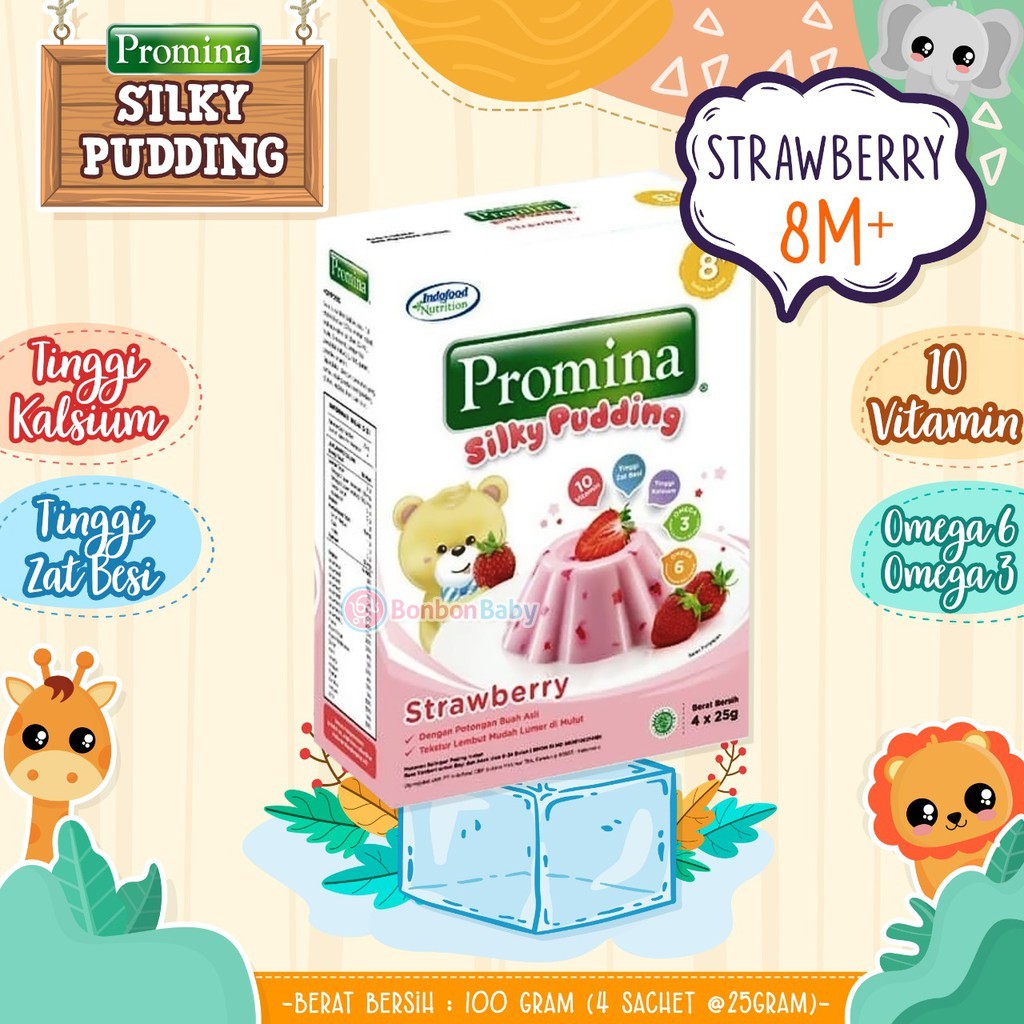 Promina Silky Pudding / puding isi 4 sachet