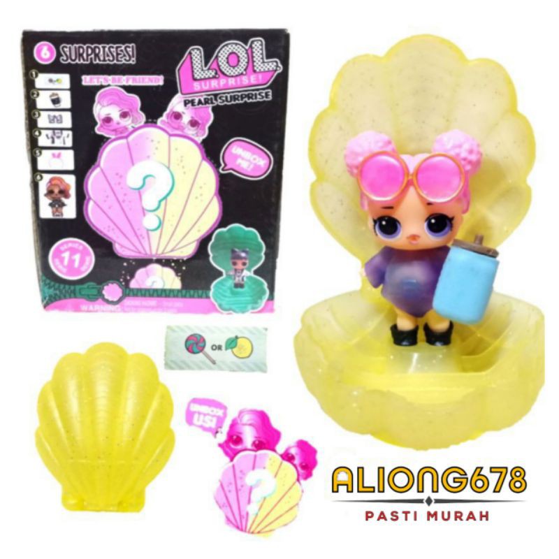 Mainan Lol Surprise Big Sister Kerang Edisi 01 Cm /Surprise Lol