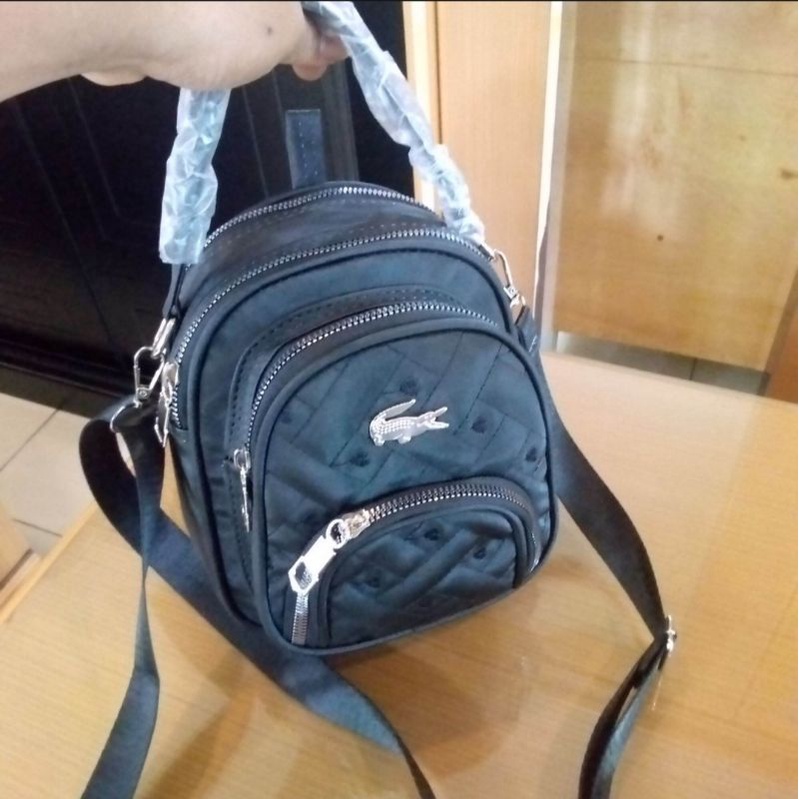 Ransel Mini 3in1 Multifungsi kantong tumpuk Ukuran 21X19CM Terlaris