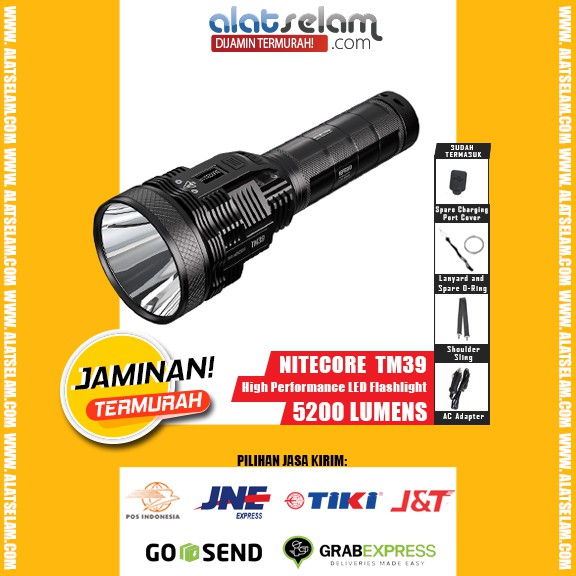 Senter Nitecore TM39 High Performance LUMINUS SBT-90 GEN2 -5200 Lumen