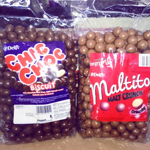 

Chic choc dan Maltitos Crunch 500 gr