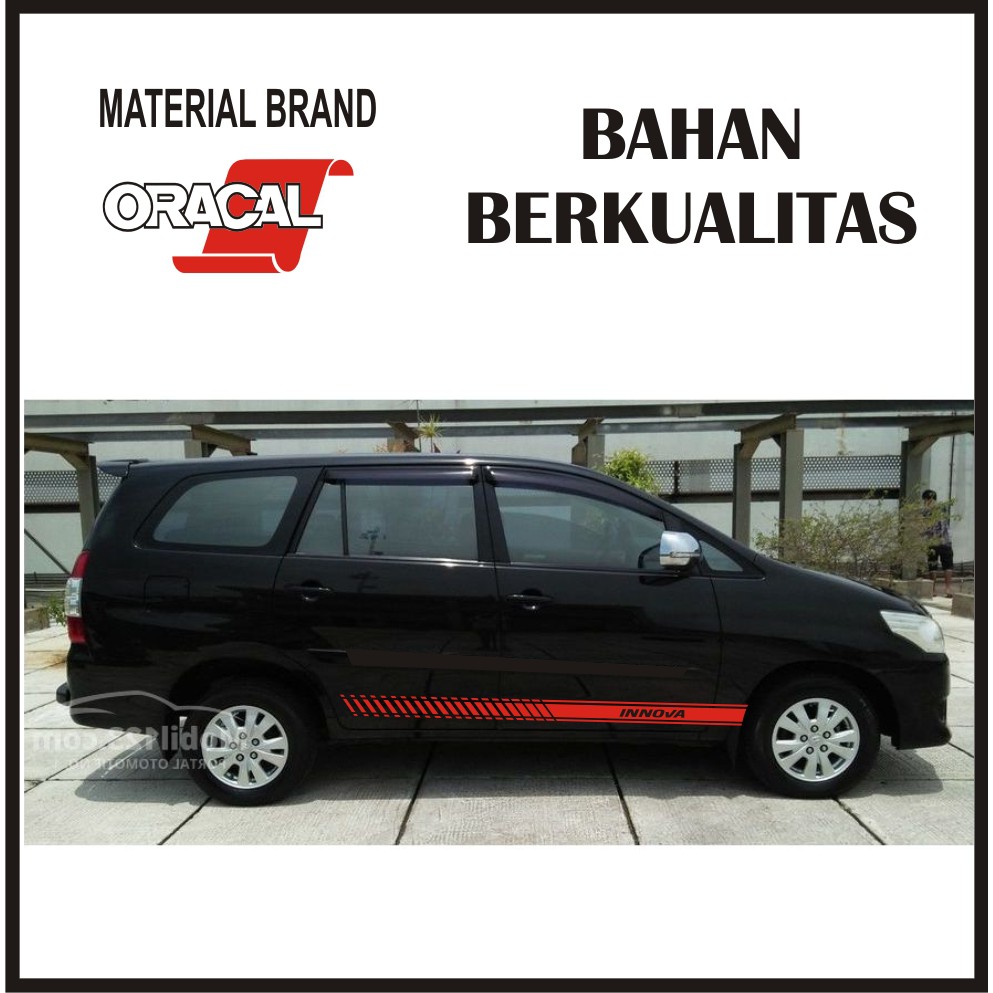 Stiker Innova Sticker Mobil Avanza Xenia Ertiga Sigra Calya Xpander Pajero Brv Hrv Crv Minimalis Shopee Indonesia