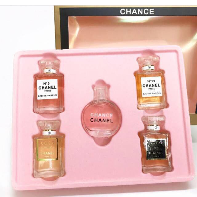 Gift Set Of Perfume Miniatures Chanel Chance (Chanel Chance) In1 AliExpress