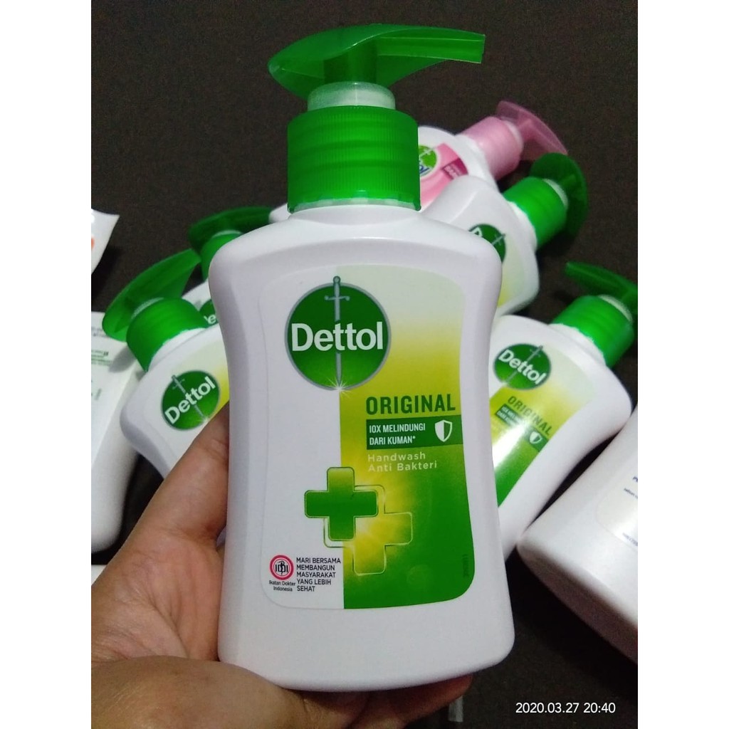 Jual DETTOL HAND WASH sabun cuci tangan detttol antiseptik anti bakteri