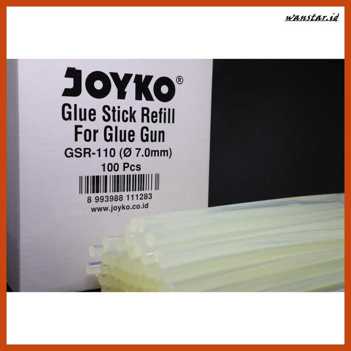 

TAKEREP- GLUE STICK REFILL / LEM BAKAR / ISI LEM TEMBAK JOYKO GSR-110 -TNALAES-EPAT.